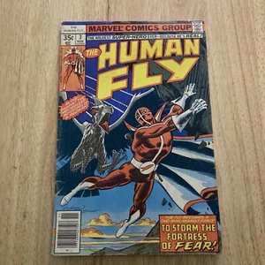 The Human Fly #3 1977 Marvel Bronze Age Comic Book Stuntman Rick Rojatt - Picture 1 of 15