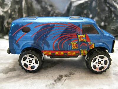Matchbox 4x4 Chevy Van dolphin graphics  2001 S.O.S 5-pack made in China - Image 1 of 4