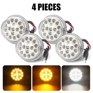 3 inch LED Side Marker Lights Clearance Indicator Watermelon Brake Signal Lamp - Picture 1 of 9