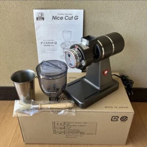 Nice Cut G Kalita Premium Brown Electric Coffee Bean Grinder AC100V New - Picture 1 of 1
