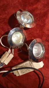3 X Paulmann Recessed Spotlight Spot Set crome finish stock 329 - Picture 1 of 5