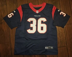 Houston Texans Blue #36 DJ Swearinger Jersey Size Men 44 Med M - Picture 1 of 10