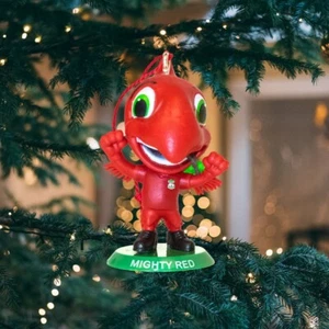 Mighty Red Liverpool FC Christmas Ornament/SoccerStarz Approx 2 Inches - Picture 1 of 5