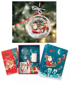 Totally Santa Juguete Haz Tu Propio Santa Trineo Navidad Adorno Artesanal Set en Caja - Imagen 1 de 7