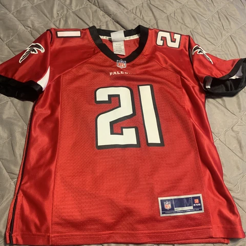 ATLANTA FALCONS #21 TRUFANT NFL Proline Youth Medium Jersey Cover