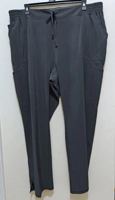 Pantalón Médico ScrubStar Mujer Performance Cordón Elastizado en 4 Vías Talla 3XL Gris Foto 1 de 4