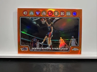 2008-09 Topps Chrome - Anderson Varejao #119 Orange Refractor /499 - Image 1 of 3