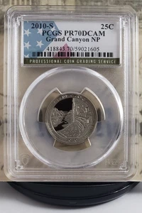 Cuarto 2010-S - Gran Cañón NP - PCGS PR70DCAM - ¡Excelente calidad! 1605 - Imagen 1 de 6