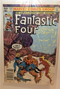 Fantastic Four #255 1983 “It Can’t Be! Reed Is …Dead!” In Carded Bag - Picture 1 of 3