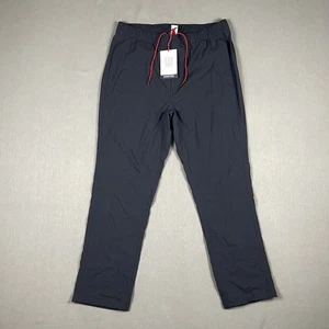NWT Topo Designs Boulder Pants Mens XL Black Elastic Waist Drawstring Climbing - Picture 1 of 11