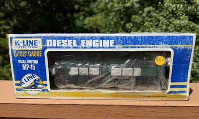 K-Line #2212 O Gauge New York Central MP-15 Diesel Switcher Engine Train w/Box - Image 1 of 4