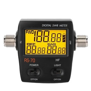 Short Wave Digital SWR Standing Wave Meter For 2 Way Wireless Intercom CB - Bild 1 von 8