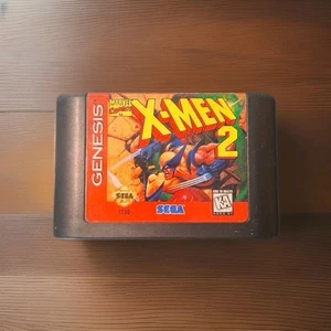X-Men 2 II The Clone Wars Sega Genesis Vintage Classic Original Game Cartridge - Bild 1 von 5