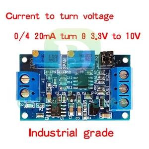 0/4-20mA To 0-3.3V 5V/10V Current To Voltage Module Transmitter Signal Converter - Picture 1 of 6