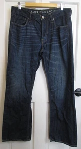 Pantalones de mezclilla American Eagle tiro bajo bootcut para hombre talla 34/32 35x30 desgastados 44-34607 - Imagen 1 de 6