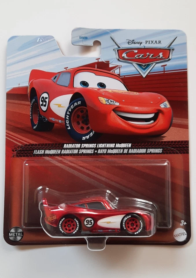 NUOVO CARS Disney Pixar RADIATOR SPRINGS SAETTA MCQUEEN Cars 2021 Mattel maclama - Immagine 1 di 4