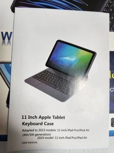WIRELESS KEYBOARD 12" IPAD PRO/IPAD AIR - Picture 1 of 2