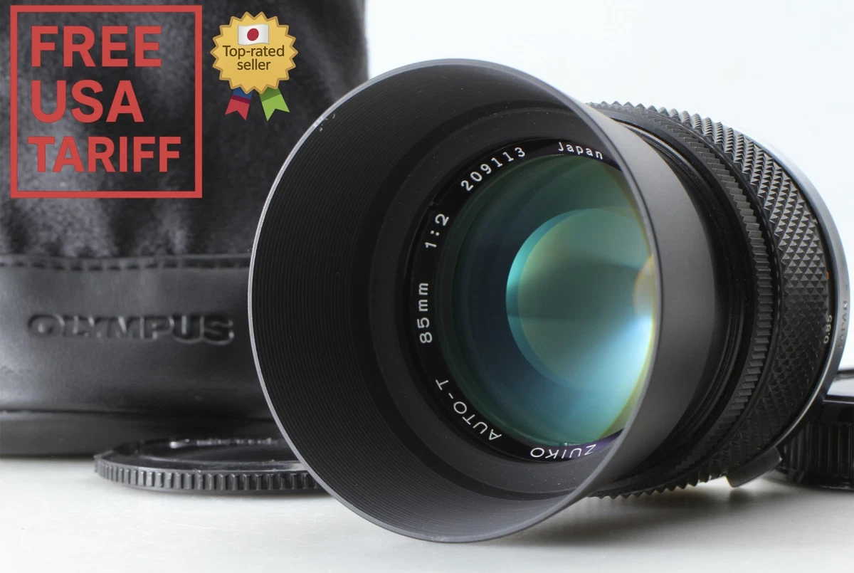 【希少】OM SYSTEM ZUIKO MC AUTO-T 85mm F2 希少】OM SYSTEM ZUIKO MC AUTO-T 85mm F2 Exc+5] OLYMPUS OM SYSTEM ZUIKO