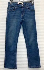 Boys LEVI'S 511 Size 10 Reg Jeans Slim Straight Leg Adjustable Waist 25W x 26L - Picture 1 of 13