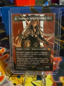 MTG Final Fantasy Englisch Sephiroth, Fabled Soldier Borderless 0382 Non-Foil - Bild 1 von 2
