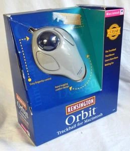 Kensington "Orbit" Trackball for Macintosh #64220, Comfort Design, 2 Button, Mac - Picture 1 of 8