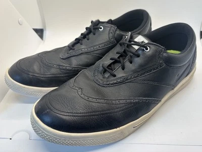 Nike Lunarlon Swingtip Golf Shoes Mens 11.5 Black 533092-001 Spikeless - Image 1 of 4