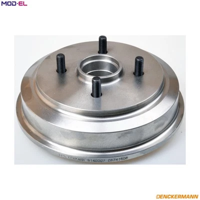 2x BRAKE DRUM B140007 FOR FORD FUSION IKON/V FIESTA/Van A9JB/A9JA/BAJA 1.3L 4cyl - Image 1 of 4