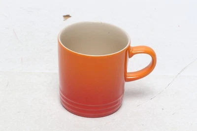 LE CREUSET Stoneware Second Choix Coffee Mug Cup 12 oz 350 ml Flame - Image 1 of 4