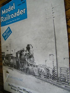 MODELLEISENBAHNER ZEITSCHRIFT JANUAR 1948 BAU EINES ZEHNRADES - Bild 1 von 3