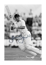 Geoffrey Boycott 3 batsman A4 reproduction signed poster choice of frame