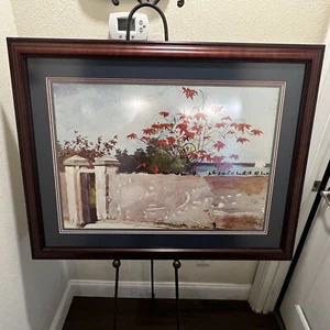 A Wall Nassau 1848 Winslow Homer Framed Matted Size 38 1/4 X 29 1/2 Signed - Picture 1 of 6