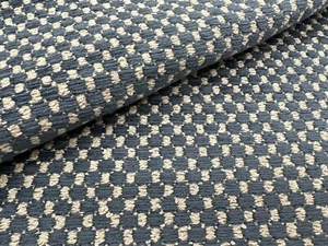 Brunschwig Fils Woven Chenille Dots Fabric ECRINS TEXTURE BLUE 5.20 yd 8019147.5 - Picture 1 of 4