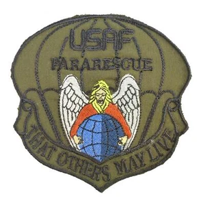 THAT OTHERS MAY LIVE monótono oliva PJ USAF pararescue bordado OD parche de gancho - Imagen 1 de 3