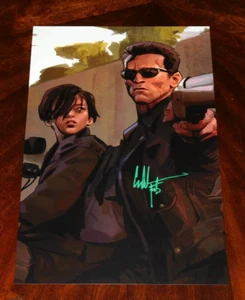 FOTO FIRMADA POR EDWARD FURLONG TERMINATOR 2 DÍA DEL JUICIO 12X18!!! - Imagen 1 de 1