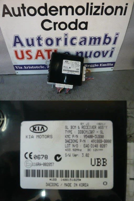 Centralina KIA SPORTAGE 116RA002857 (2012) - Immagine 1 di 1