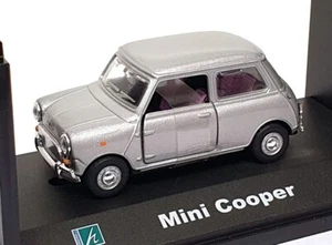 Cararama 1/43 Scale Diecast CARA09 - Mini Cooper - Silver - Picture 1 of 5