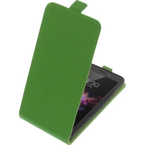 Sac pour TP-Link Neffos X1 Flipstyle Etui Cellulaire Coquille Flip Coque Vert - Photo 1/4