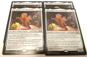 Mint/Near-Mint, English - 4 x MTG Syr Ginger, the Meal Ender Wilds of Eldraine - Picture 1 of 1