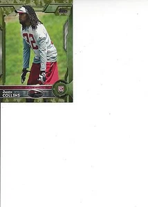 Jalen Collins 2015 camuflaje #399 radiocontrol #470 Atlanta Falcons - Imagen 1 de 1