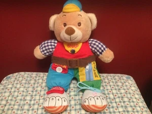 Juguete de peluche Gabi Toy Bear Teach Me To Dress Learning 2019 - Imagen 1 de 3