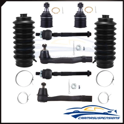 6 piezas rótulas de extremo de varilla de dirección delantera aptas para Honda Civic 1992 93 94-1995 Foto 1 de 4
