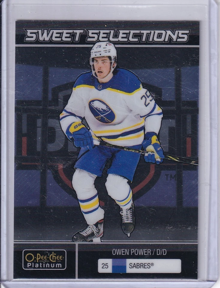 owen power, Buffalo Sabres 2022-23 O Pee Chee Platinum Sweet Selection #SS-1 - Image 1 of 2
