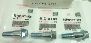 Honda Acura K20 K24 Intermediate Half Shaft Bolts I-VTEC 90102-SF1-000 x3* - Picture 1 of 1