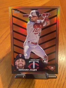 Edouard Julien [Orange Black] #US222 2023 Topps Update RC Minnesota Twins