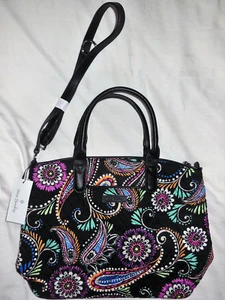 NWT Vera Bradley $108 CASUAL SATCHEL in BANDANA SWIRL 23309-I42 - Picture 1 of 8