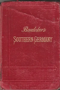 BAEDEKER'S SOUTHERN GERMANY - 1914 - 12th revised edition - 37 maps & 50 plans - Picture 1 of 1