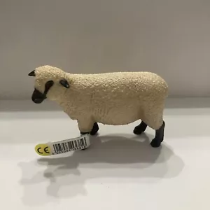 Schleich Shropshire Hampshire Ewe Sheep Black Faced Cross 2011 RETIRED Farm - Picture 1 of 6