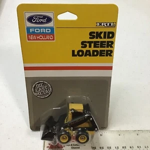 Vintage 1987 ERTL Diecast FORD New Holland SKID LOADER #378 MIP - Picture 1 of 4