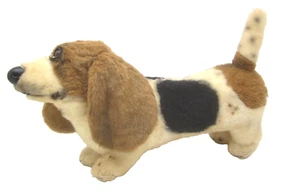 Vintage Russ Berrie Basset Hound Hund Plüsch Yomiko Sammlung EUC - Bild 1 von 12