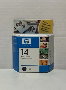 NEW HP 14 C5011DN Black Ink Printer Cartridge Genuine Expired FREE SHIPPING - Picture 1 of 2
